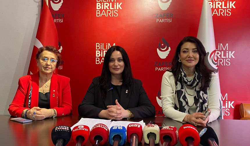 Zafer Partisi Kadın Kolları’ndan 8 Mart’ta Eşitlik Vurgusu