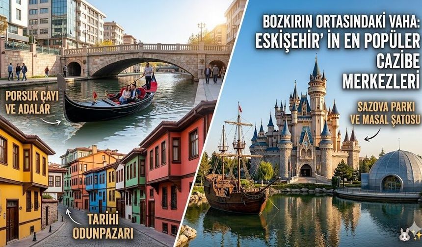 Bozkırın Ortasındaki Vaha: Eskişehir'in En Popüler Cazibe Merkezleri