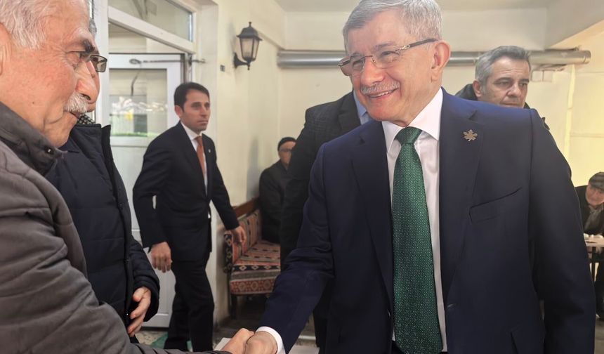 Ahmet Davutoğlu Eskişehir’e Geldi