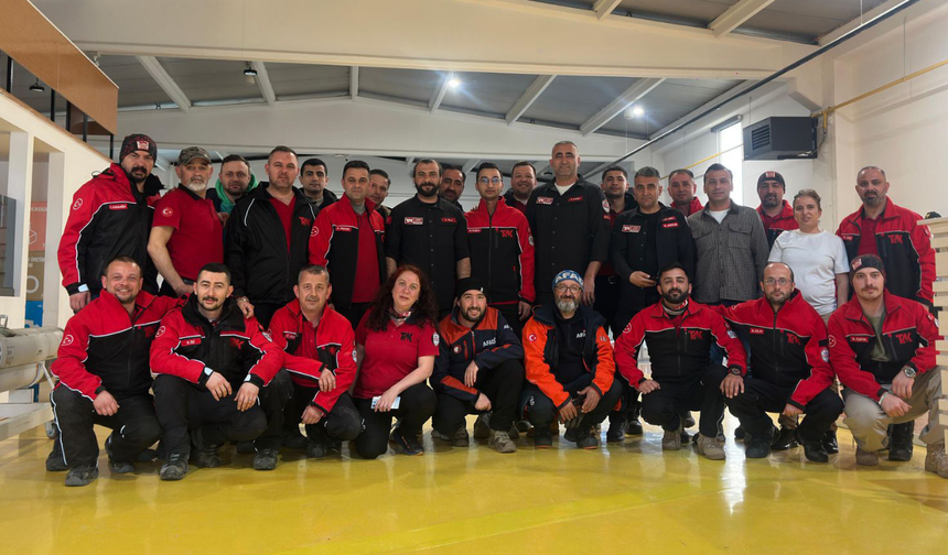 Arama Kurtarma Ekibine AFAD Eğitimi
