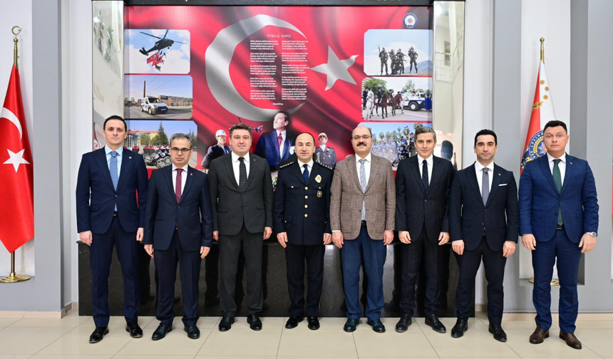 Başsavcıdan Emniyete Polis Haftası Ziyareti