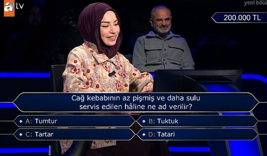 Cağ kebabının az pişmiş ve daha sulu servis edilen hâline ne ad verilir?