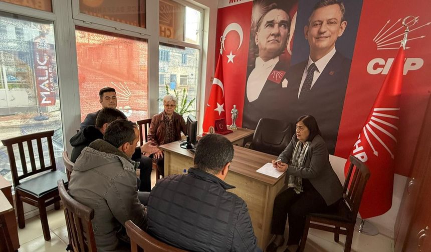CHP’den Mihalıççık’taki Madencilere Destek: "Hakları gasp edilemez”