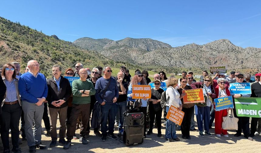 CHP’li Vekiller Alpagut’ta Maden Projesine Karşı Durdu