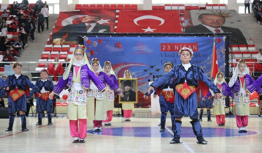 Eskişehir’de 23 Nisan Coşkuyla Kutlandı