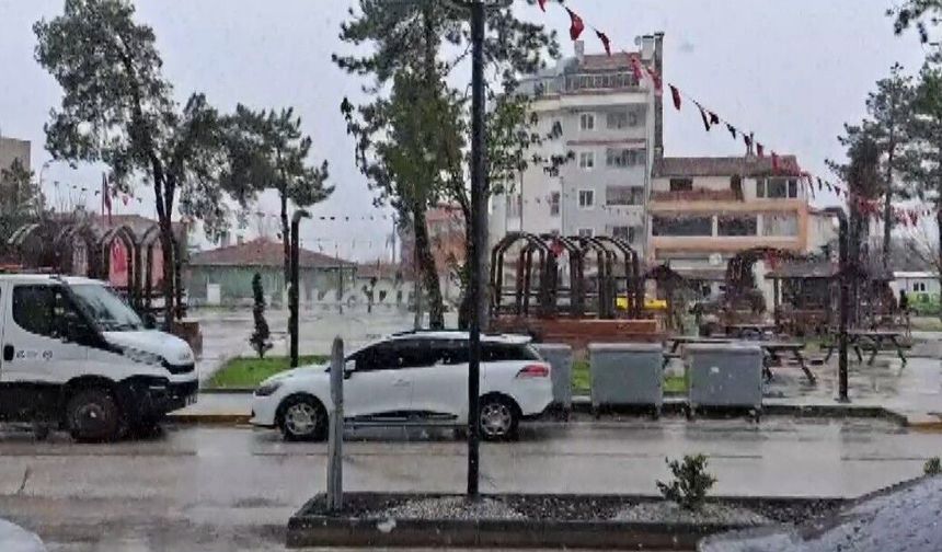 Eskişehir’de Bahar Ortasında Kar Sürprizi