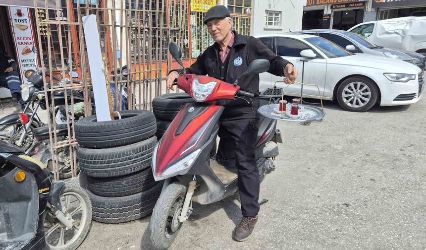 Eskişehir’de Çay Servisinin En İlginç Hali