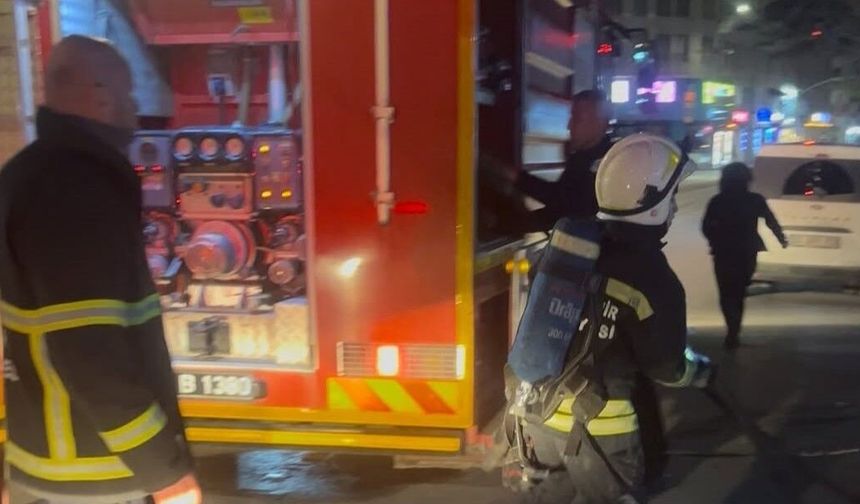 Eskişehir’de İş Yerinin Mutfağında Yangın Paniği