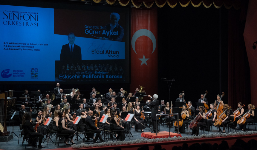Eskişehir’de Senfoni Orkestrası’ndan Anlamlı Konser