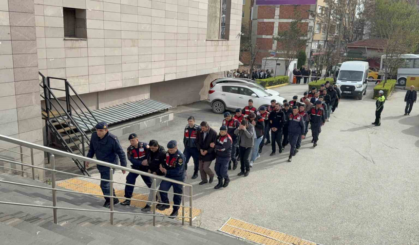 Eskişehir’de Tefecilik Operasyonu: 15 Şüpheli Adliyede
