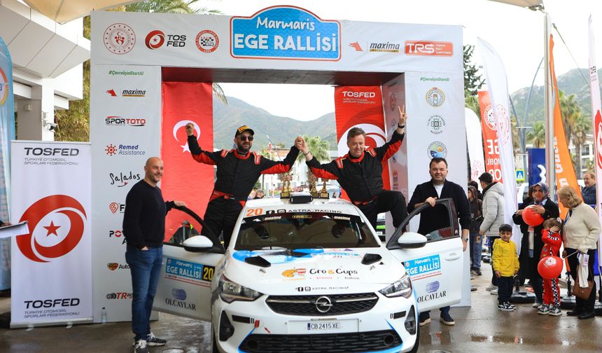 Eskişehirli Ralliciler Ege Rallisi’nde Çifte Kupa Aldı