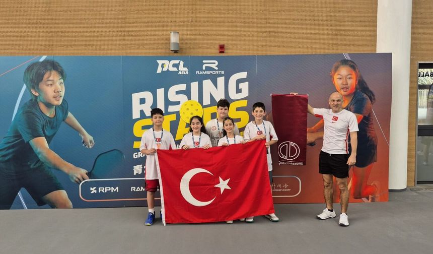 Eskişehirli Sporcular Pickleball'da Ülkemizi Temsil Etti