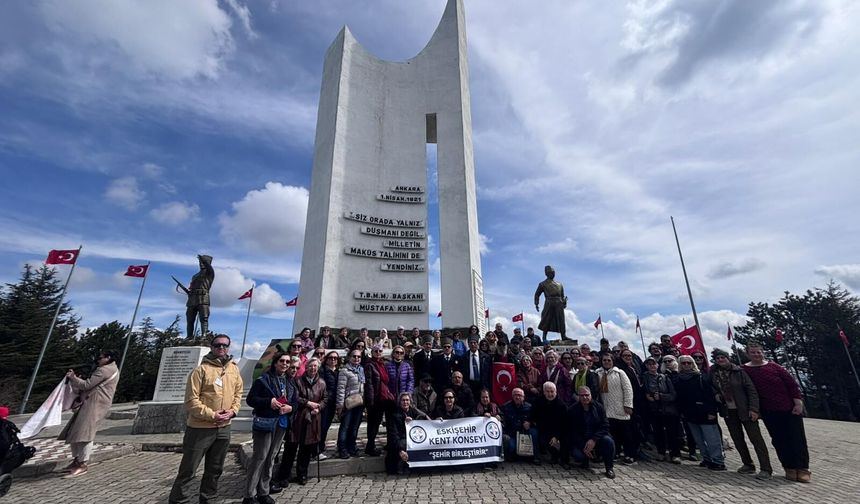Gaziler ve Eskişehirliler İnönü Ruhunu Yaşadı