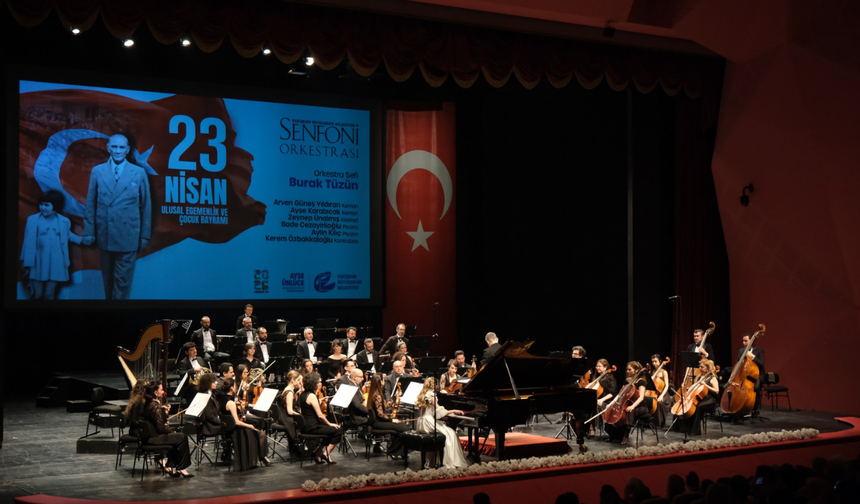 Genç Yetenekler Senfoni Sahnesinde Parladı