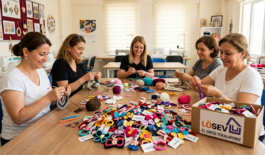 Halk Eğitim Kursiyerleri, LÖSEV'e Destekte Bulundu