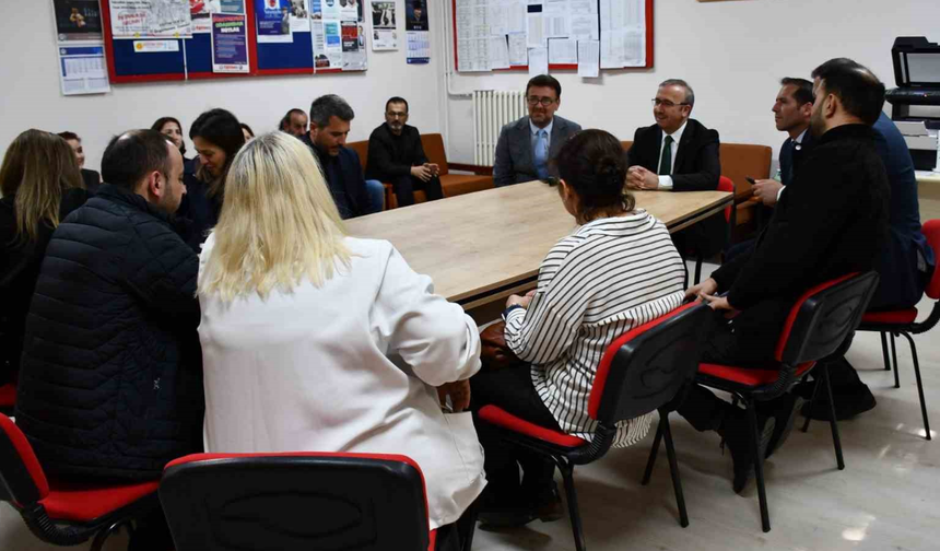 İl Müdürü Aydın’dan Okul Ziyareti