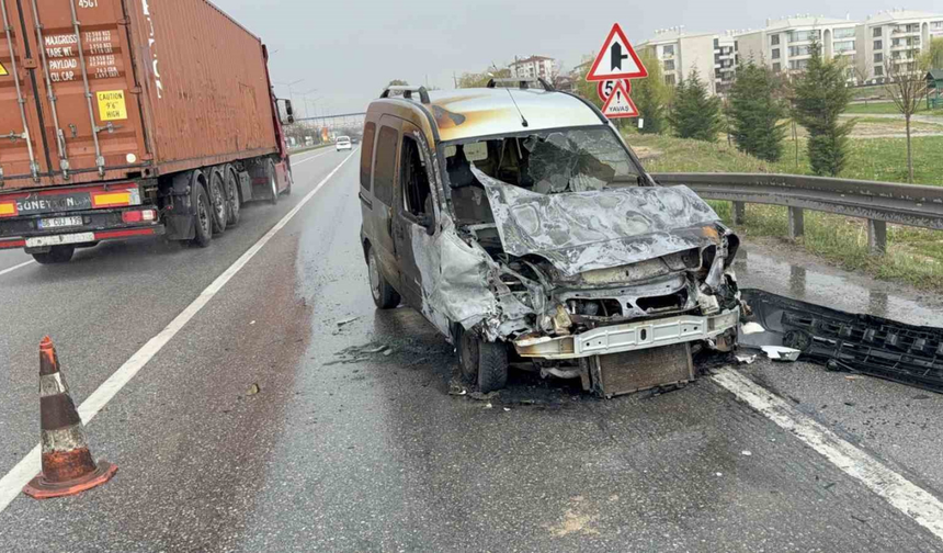 Kaza Sonrası Alev Alan Aracın Sürücüsünden Yeni Haber Geldi