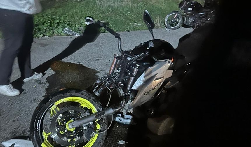 Eskişehir Motosiklet Kazası: 2 Sürücü Yaralandı