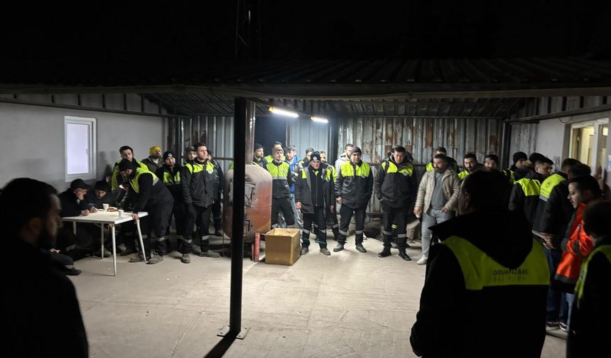 Odunpazarı Belediyesi’nden Gece Mesaisine Güvenlik Eğitimi