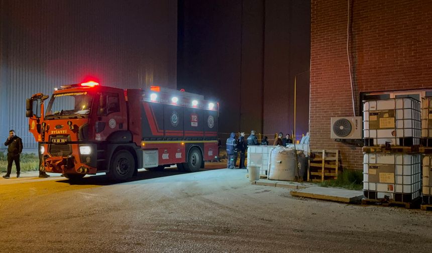 Eskişehir’de Su Arıtma Tesisinde Yangın Büyümeden Söndürüldü