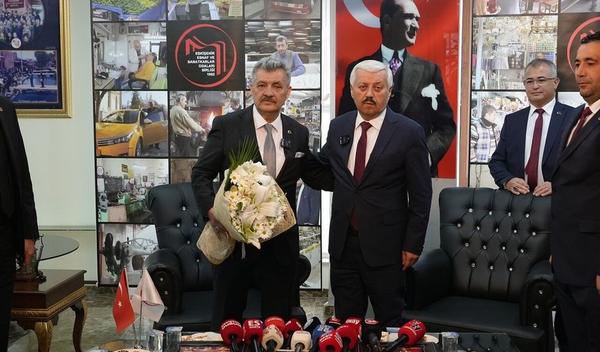 Eskişehir Esnaf Odaları Birliği’nde Yeni Dönem Başladı