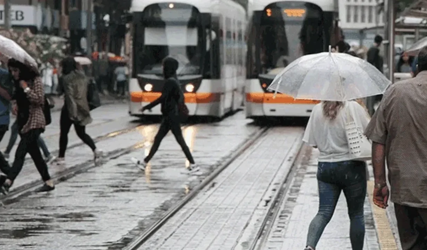 Eskişehir İçin Sağanak Ve Dolu Uyarısı