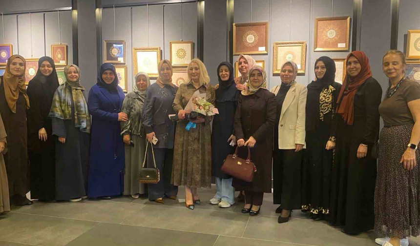 Eskişehir’de Esma-ül Hüsna Tezhip Sergisi Açıldı
