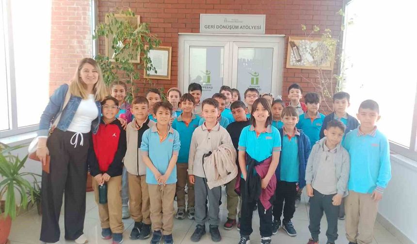 Eskişehir'de Minikler Geri Dönüşümü Yerinde Öğrendi