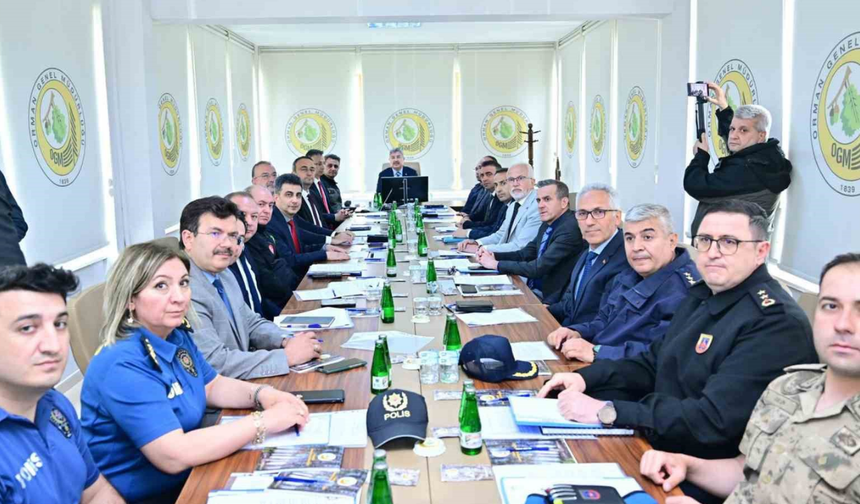Eskişehir’de Orman Yangını Toplantısı Yapıldı