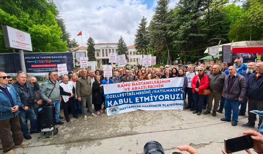 Eskişehir’de Sağlık Alanlarının Özelleştirilmesine Tepki