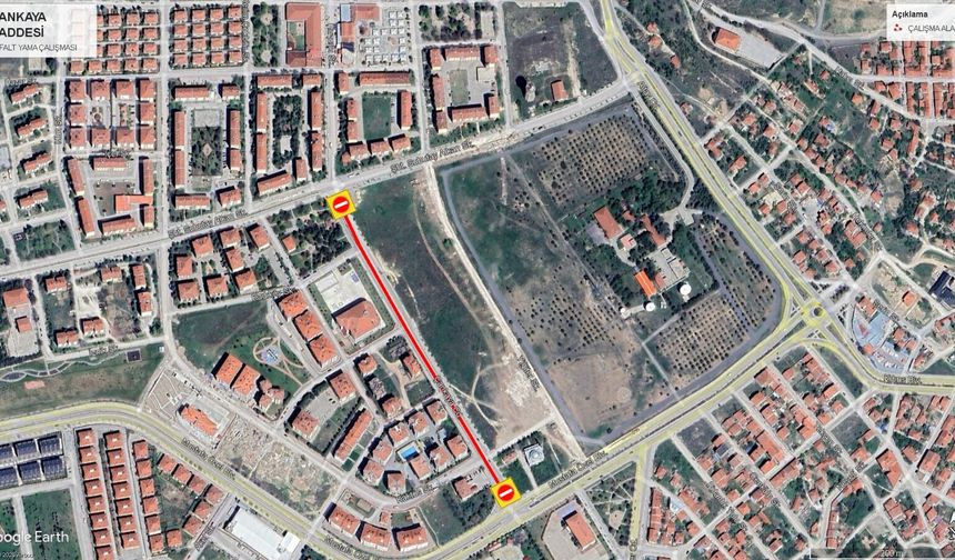 Sürücüler Dikkat! Eskişehir'in O Caddesi Trafiğe Kapatılacak