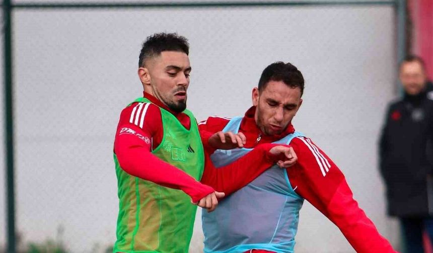 Kritik Rövanş Öncesi Eskişehirspor Sahada