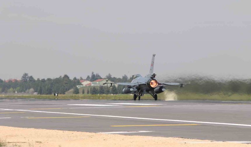 F-16’lar Efes-2026 İçin Eskişehir’den Havalandı