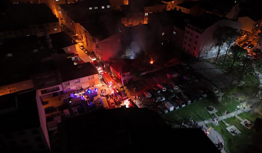 Eskişehir’de Patlama Sonrası Yangın Yan Binaya Sıçradı