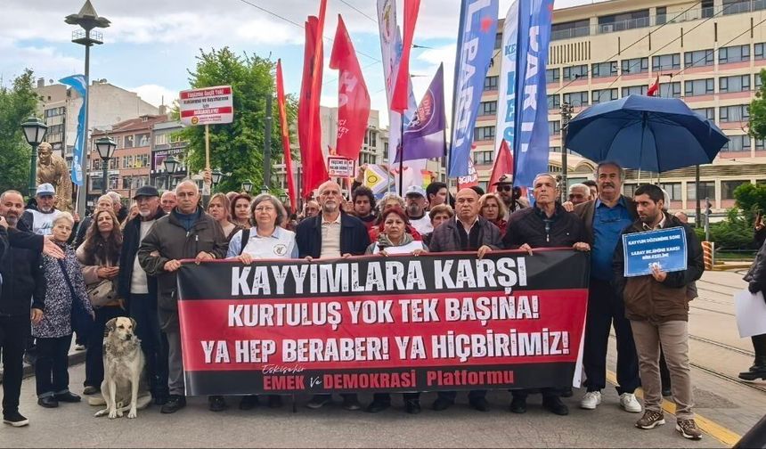 Eskişehir'den Demokrasi Mesajı Verildi