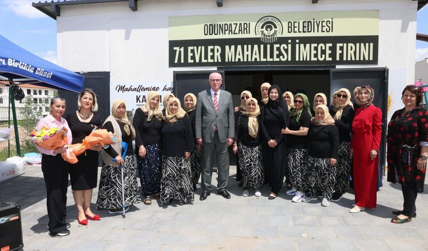 Kadınlar İmece Fırınında Dayanışmada Buluştu