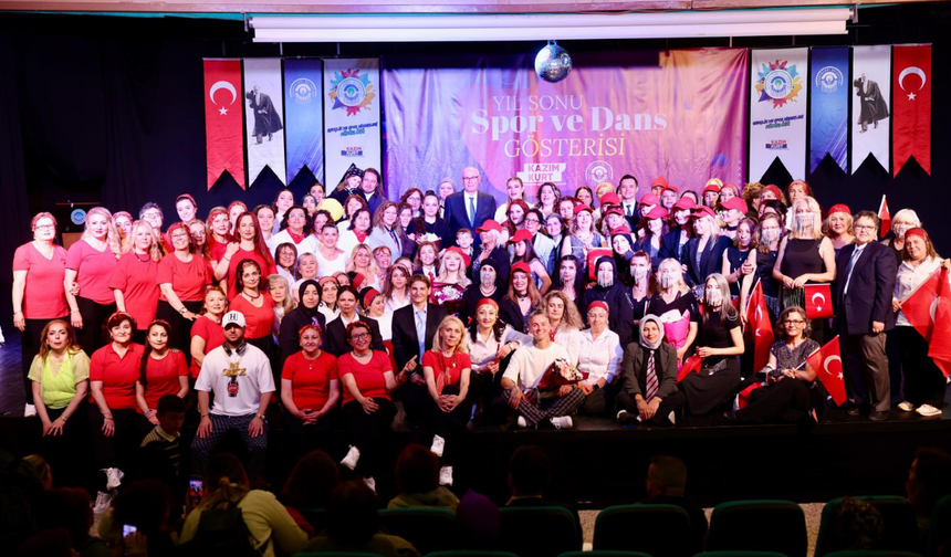 Odunpazarı’nda 700 Kursiyerden Muhteşem Gösteri