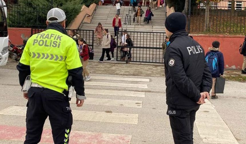 Eskişehir’de Okul Servisleri ve Çevrelerine Sıkı Denetim