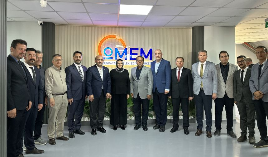 Ayşen Gürcan ve Heyeti OMEM’de Bakan Tekin ile Görüştü