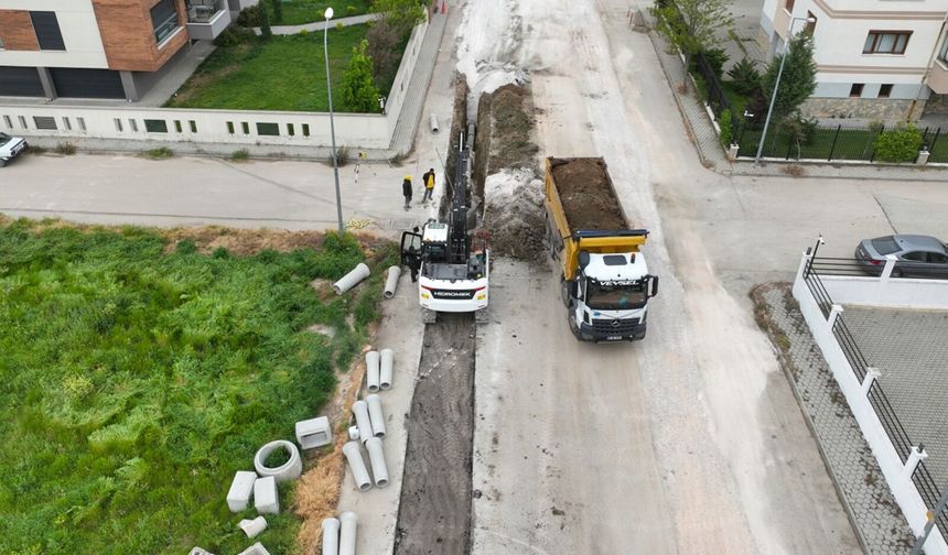 Batıkent’te Kanalizasyon ve Yağmur Suyu Hattı Yenilendi