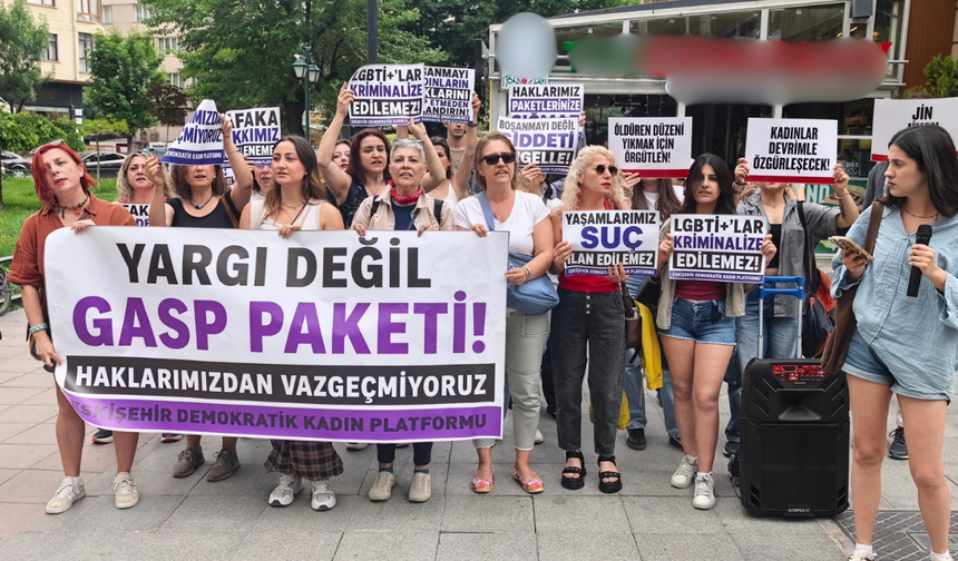 Demokratik Kadın Platformu 12. Yargı Paketi’ne Tepki Gösterdi