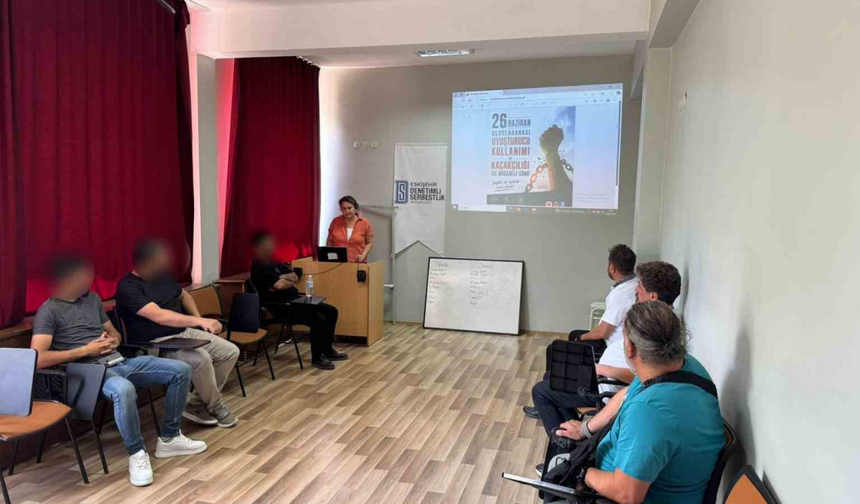 Denetimli Serbestlikten, Yükümlülere Yasaklı Madde Semineri