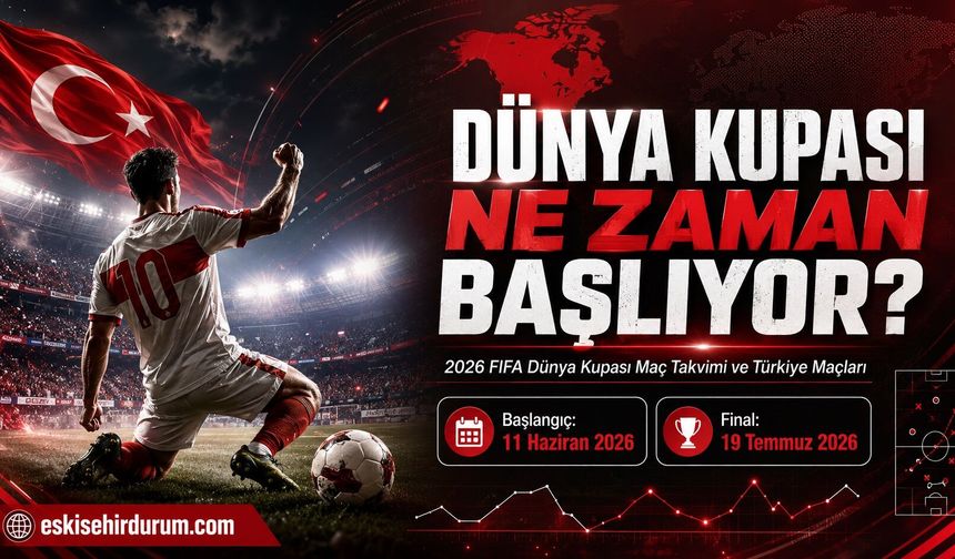 Dünya Kupası Ne Zaman Başlıyor? 2026 FIFA Dünya Kupası Maç Takvimi