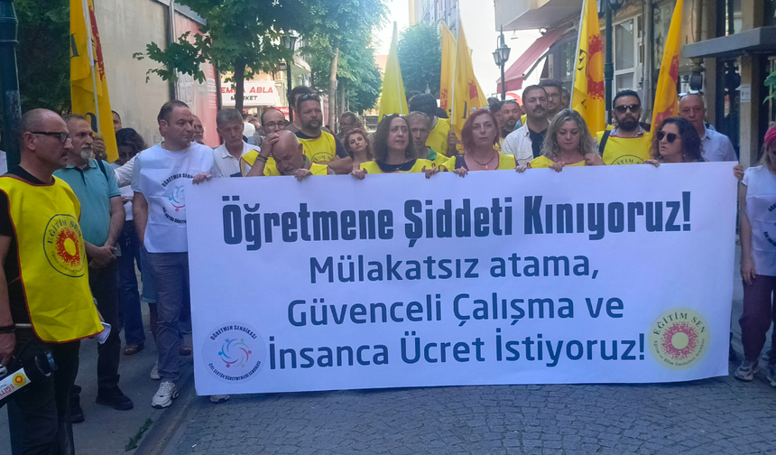 Eğitim Sen Eskişehir, Gözaltıları Kınadı