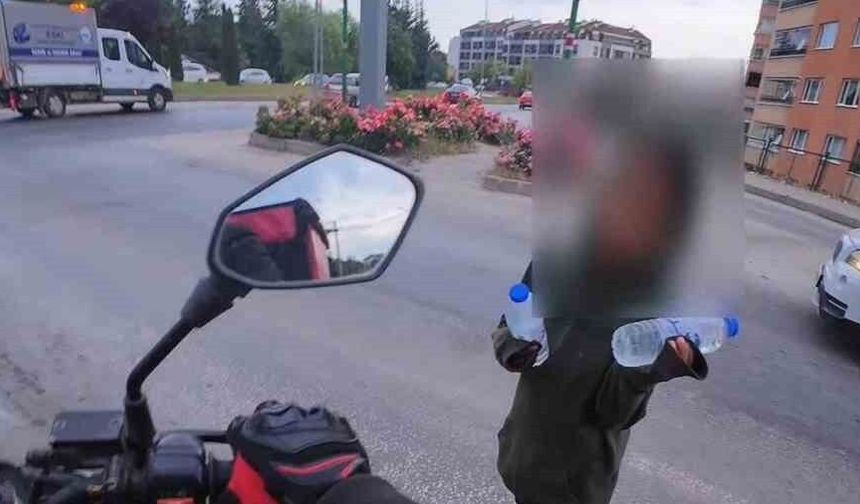 Eskişehir’de Kuryenin O Davranışı Takdir Topladı