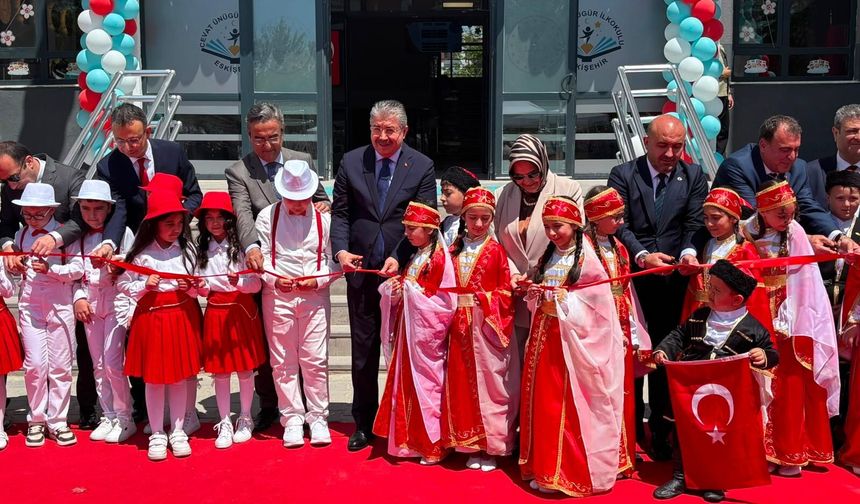 Eskişehir’de Yeni İlkokul Törenle Hizmete Girdi