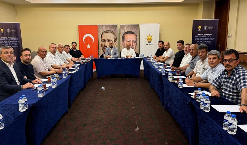 AKP'de Batı Anadolu İçin Strateji Mesaisi