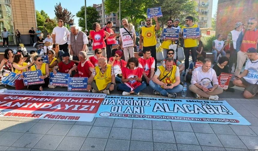 Eskişehir’de Öğretmenlerden Dayanışma Nöbeti Kararı