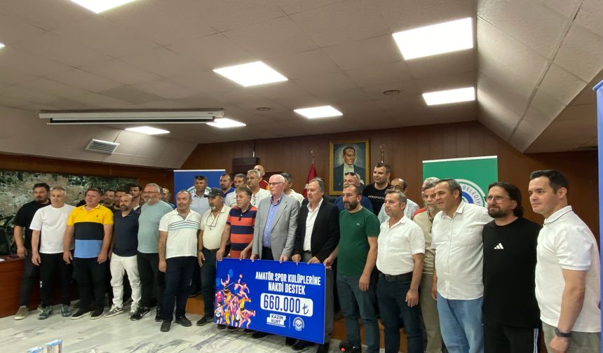 Odunpazarı’ndan Amatör Kulüplere 660 Bin TL Destek