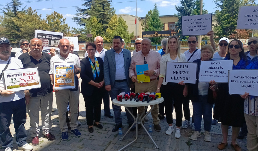 İYİ Parti Eskişehir Hububat Fiyatlarına İtiraz Etti